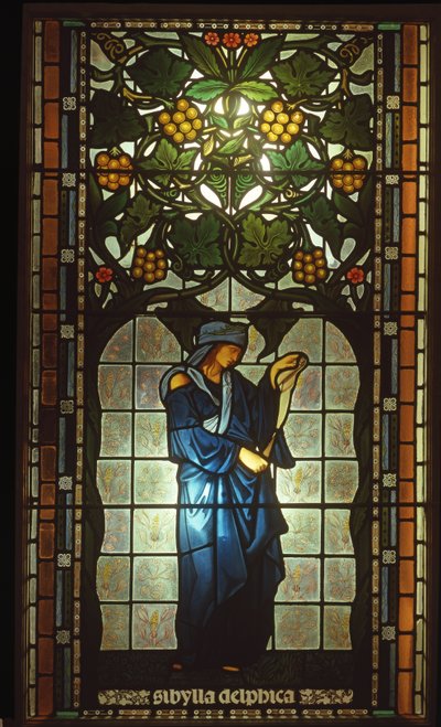 Fenster darstellend Sibylla Delphica von Edward Burne Jones